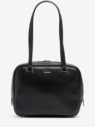 Jil Sander - Borsa a spalla Vision Medium in pelle