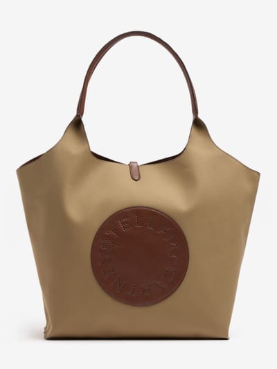Stella McCartney - Cotton reversible logo tote bag