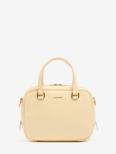 Jil Sander - Borsa Vision Small con manico in pelle