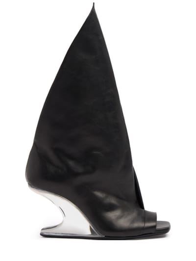Rick Owens - 悬臂8型高跟凉鞋