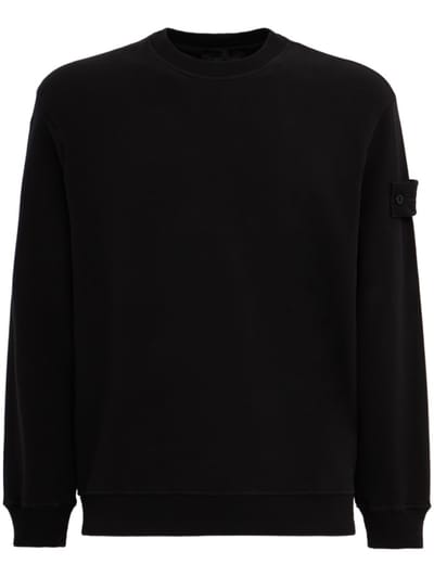 Stone Island - 棉质圆领卫衣