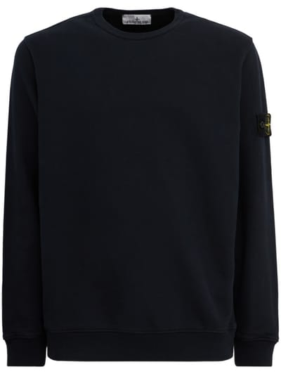 Stone Island - 棉质圆领卫衣