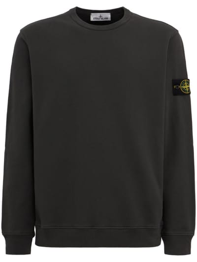 Stone Island - 棉质圆领卫衣