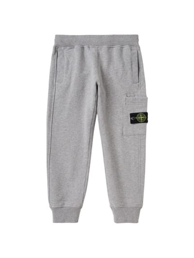Stone Island Junior - 棉质运动长裤
