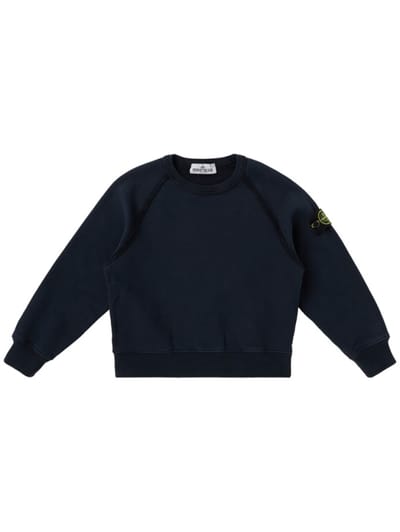 Stone Island Junior - 棉质卫衣