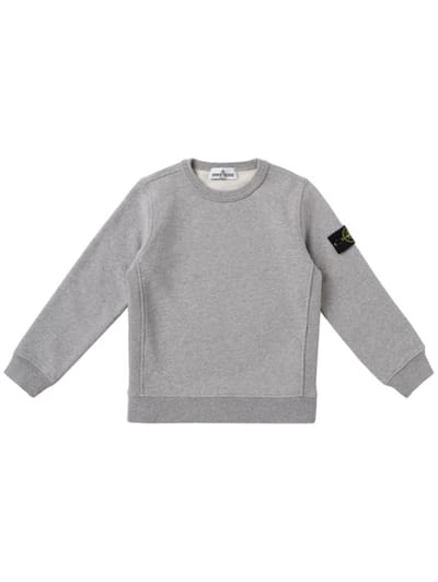 Stone Island Junior - 棉质卫衣