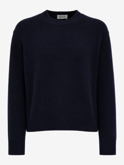 DIANA STUDIO - Crewneck merino & cashmere knit sweater
