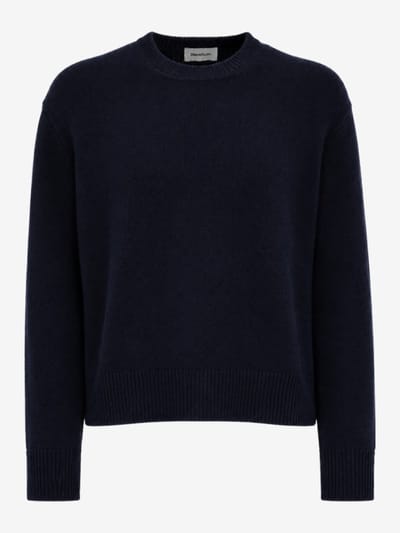 DIANA STUDIO - Crewneck merino & cashmere knit sweater