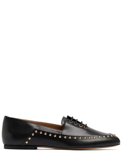 Jil Sander - Elyss studded calf leather loafers