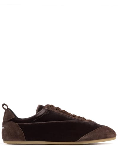 Jil Sander - Etage viscose velvet sneakers