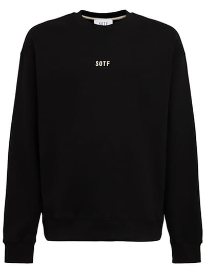 SOTF - 带有应用细节的圆领卫衣