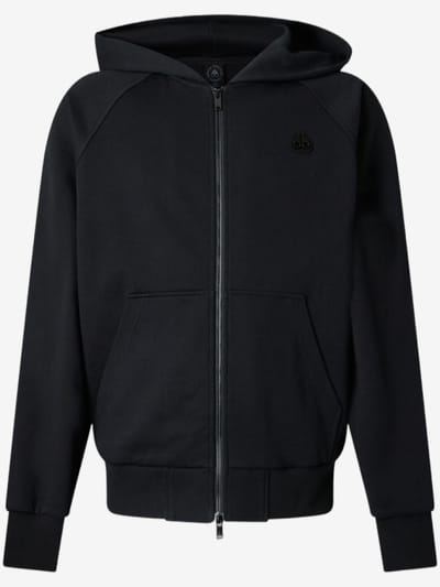 Moose Knuckles - Kapuzenjacke aus Baumwolle mit Reißverschluss
