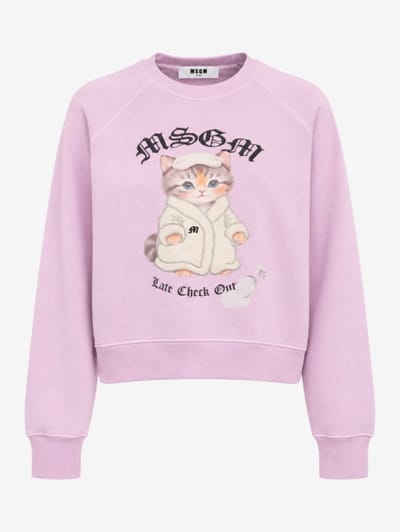 MSGM - Felpa stampata