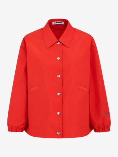 Jil Sander - Giacca in poliestere con logo