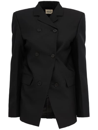 Khaite - Rolo silk and wool jacket