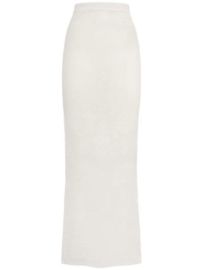Giuseppe Di Morabito - Cotton blend long skirt
