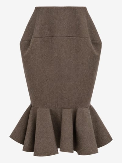 Jacquemus - Palmier virgin wool skirt