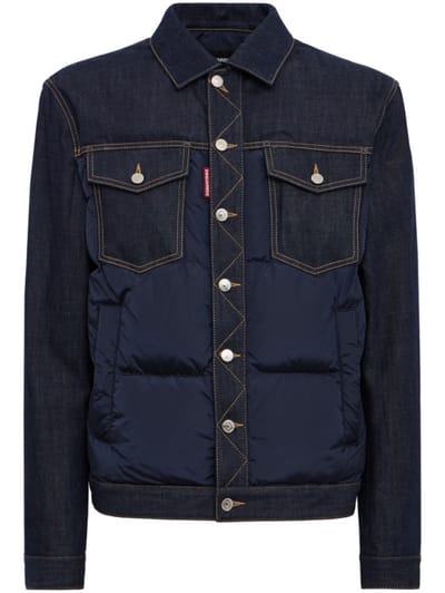 Dsquared2 - Hybrid Puffer Jean Jacket