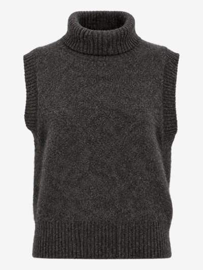 LA PISCINE - Knit turtle vest