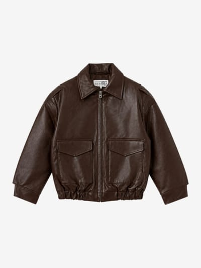 MM6 Maison Margiela - Leather jacket