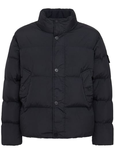 Stone Island - 带领短款羽绒服