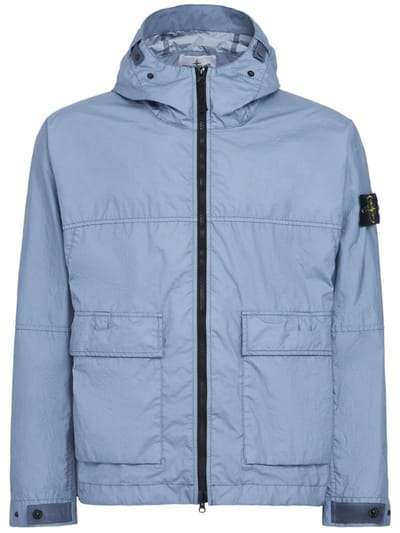 Stone Island - 短款中央拉链夹克