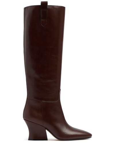 Jil Sander - Lune calf leather knee-high boots