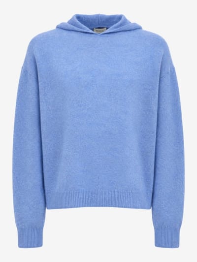 DIANA STUDIO - Merino wool & cashmere knit hoodie