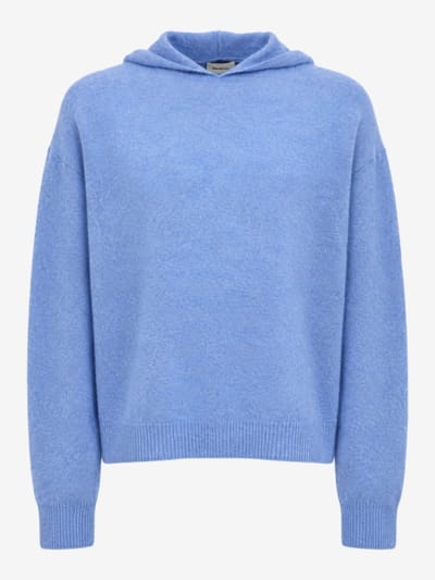 DIANA STUDIO - Merino wool & cashmere knit hoodie
