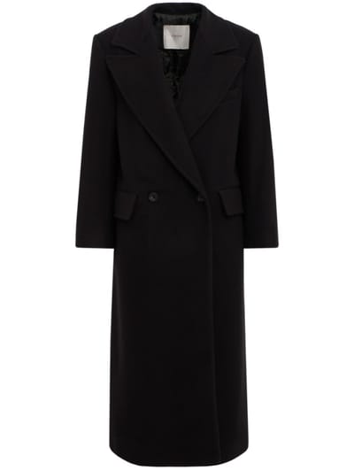CRUNA - Oversize double-breasted long coat