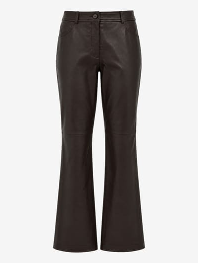 LUISA SPAGNOLI - Overt leather pants