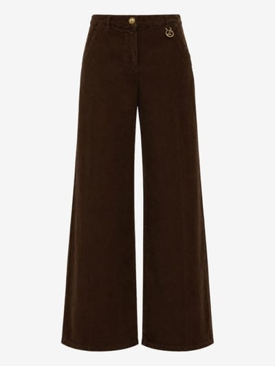 LUISA SPAGNOLI - Cordhose mit weitem Bein