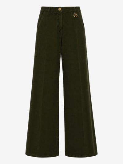 LUISA SPAGNOLI - Cordhose mit weitem Bein