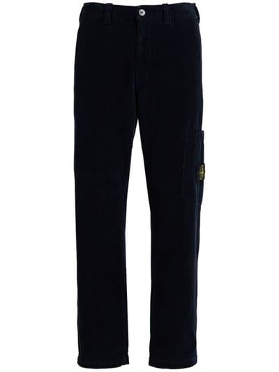 Stone Island - 直筒裤带口袋