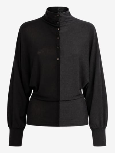 Jacquemus - Silk and viscose polo Losange