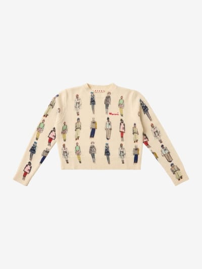 Marni Junior - Printed cotton sweatshirt