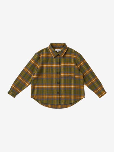 Main Story - Printed organic cotton shirt