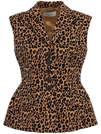 Giuseppe Di Morabito - Printed poly blend vest
