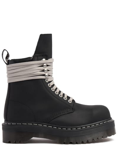 DR.MARTENS X RICK OWENS - 钢头四季靴