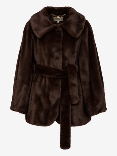 LUISA SPAGNOLI - Scaltro fur jacket