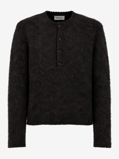 DIANA STUDIO - Serafino knit jumper with buttons