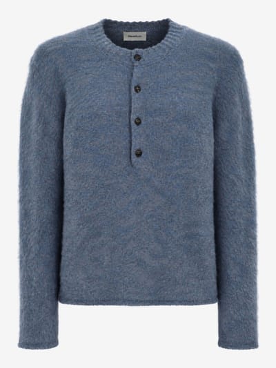 DIANA STUDIO - Serafino knit jumper with buttons