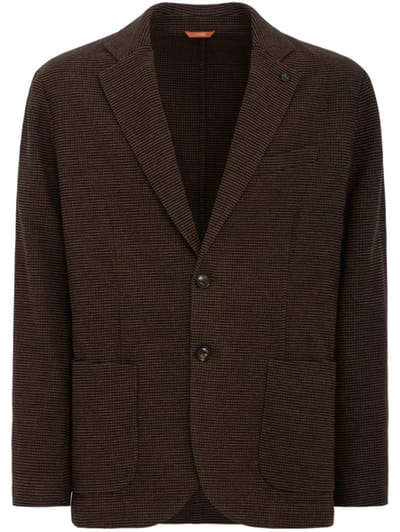 CRUNA - Blazer à simple boutonnage avec poche plaquée