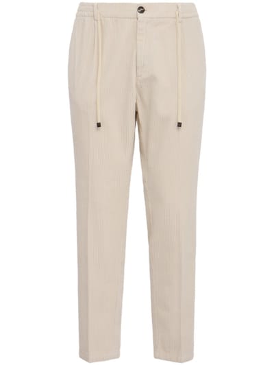 CRUNA - 单褶 slim tapered fit 采用弹性材料