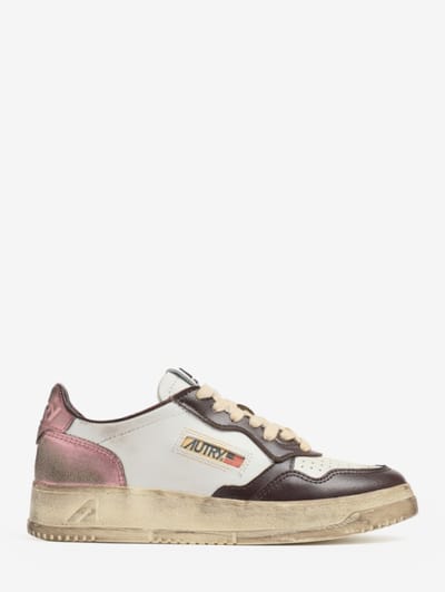 Autry - Baskets Super Vintage Low en veau