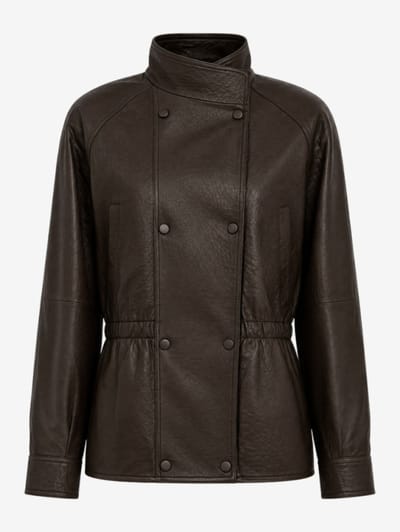 LUISA SPAGNOLI - Spareggio leather jacket