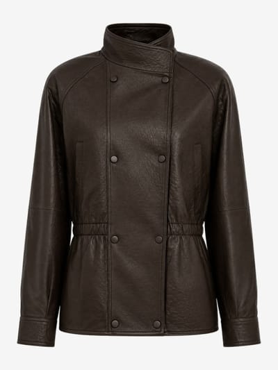 LUISA SPAGNOLI - Spareggio leather jacket