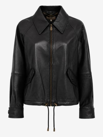 LUISA SPAGNOLI - Spartiti bomber jacket