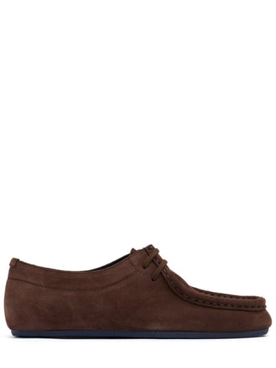 Jil Sander - Suede calf leather lace-up shoes