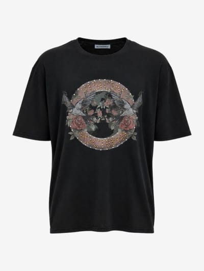 Bluemarble - T-shirt boxy Vision Nocturne in cotone